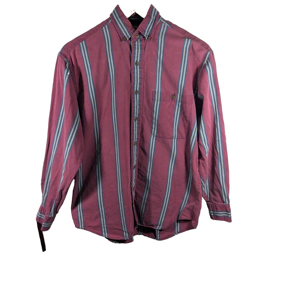 STEEPLECHASE Men's Shirt Long Sleeve Multicolor with Pocket Style Detail